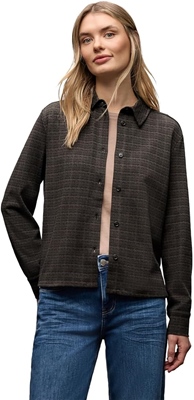 LTD QR Check jaquard shirtcoll