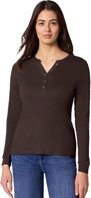 interlock button panel shirt