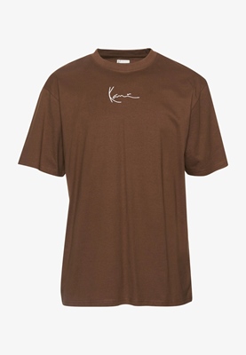 Smal Signature Essential Tee Brown