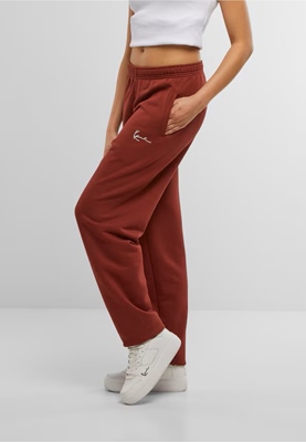 Small Signature Essential Sweatpants Red