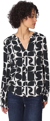 LTD QR printed mat-mix shirt w