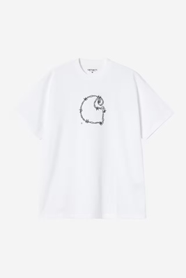 Barbwire C T-Shirt White