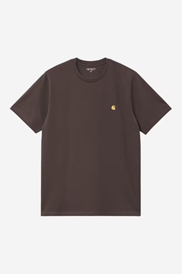 Chase T-Shirt Shale/Gold