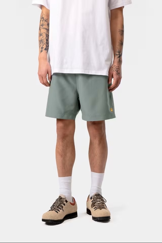 Chase Swim Trunks Velvet Green/Gold