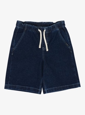The Foam Denim Short Dark Denim