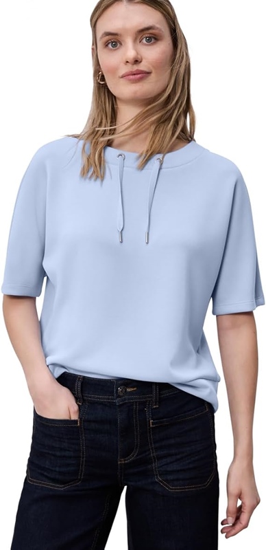 LTD QR silk look shirt w.draw