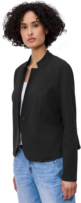 Structured Jersey Blazer