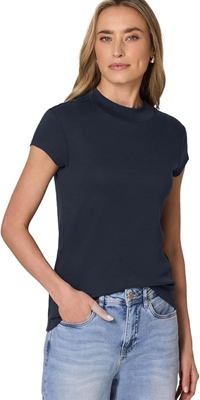 QR basic turtle neck shirt