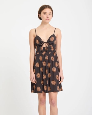 Midnite Ramble Dress Vintage Black