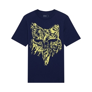 YTH Image Print HD Tee Navy