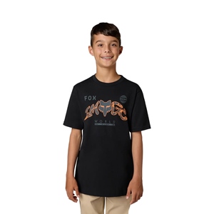 YTH Image Print SS Tee Ultra Black