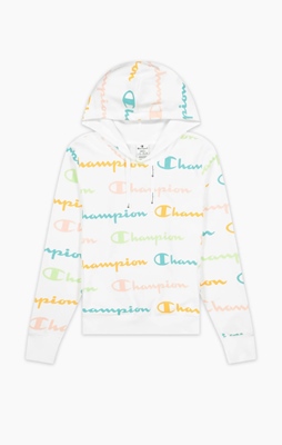 HOODED SWEATSHIRT WHITE