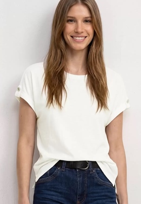 LTD QR basic shirt w.deco butt