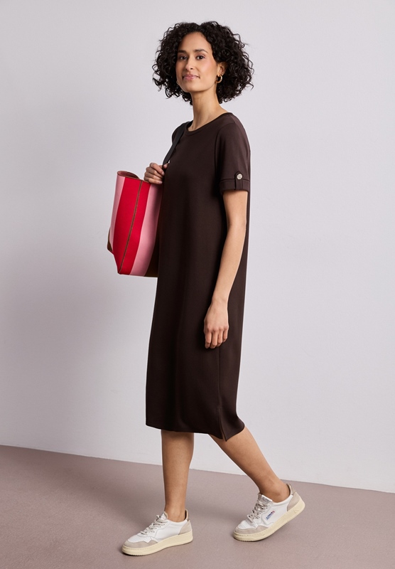 T-shirt Dress button Detail so