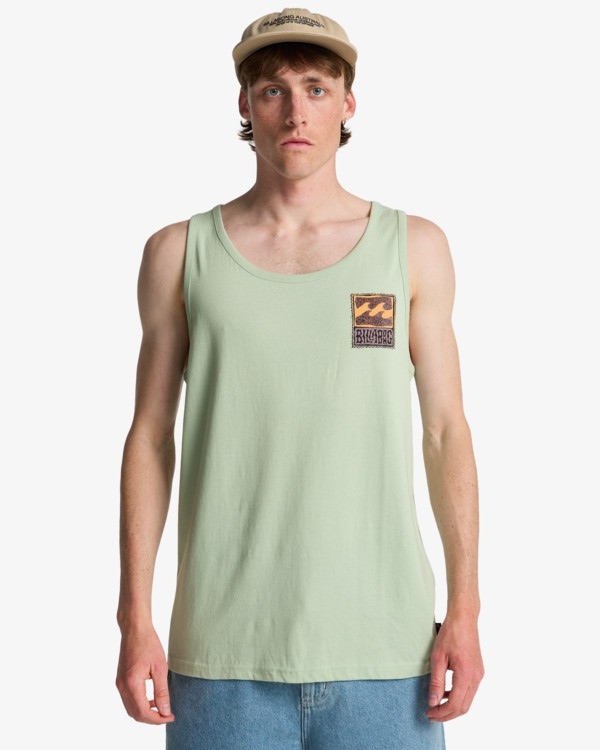 Stamp TK Vintage Green
