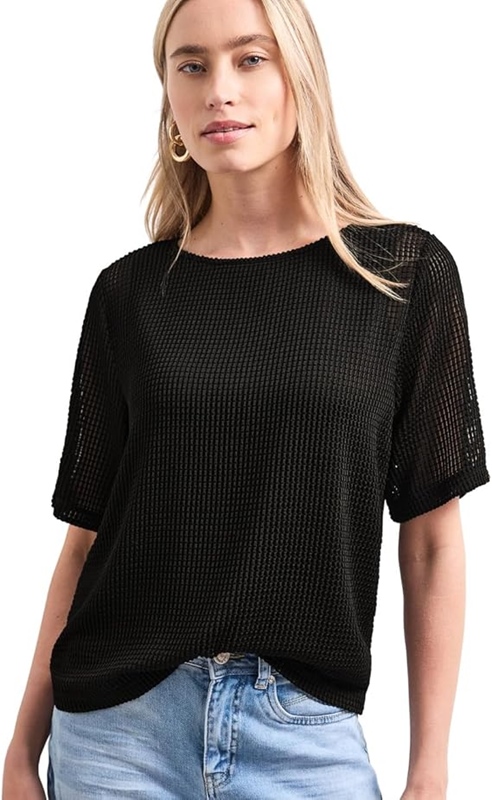 2 in 1 mesh shirt