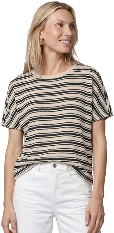 knit look yds stripe shirt