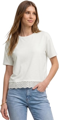short shirt w.lace bottom