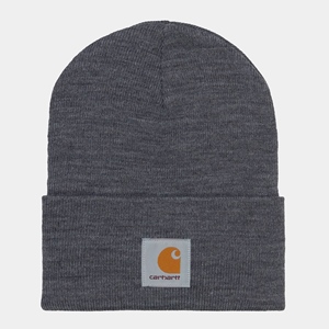 ACRYLIC WATCH HAT DARK GREY HEATHER