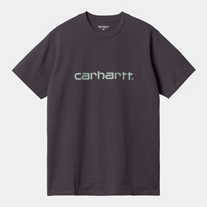 SCRIPT T-SHIRT ARTICHOKE/MISTY SAGE