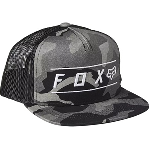 YOUTH PINNACLE SB MESH HAT BLACK/CAMO