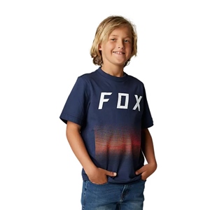 YTH FGMNT SS TEE DEEP COBALT