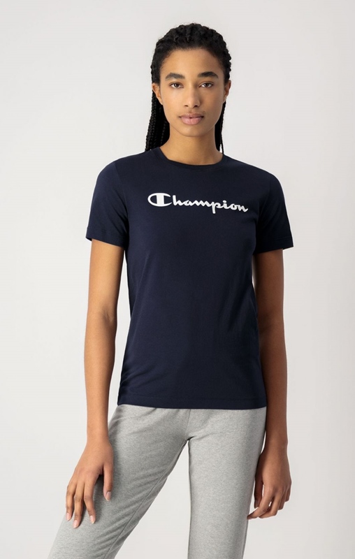 CREWNECK T-SHIRT NAVY