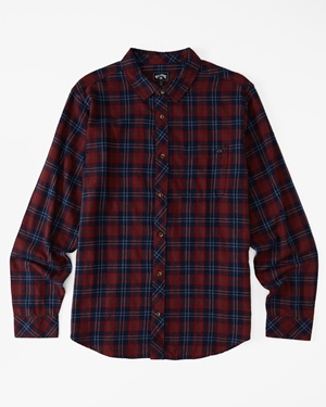 COASTLINE FLANN OXBLOOD
