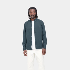 MADISON SHIRT STORM BLUE/WAX