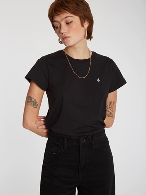 STONE BLANKS TEE BLACK