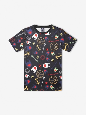 CREWNECK T-SHIRT BLUE