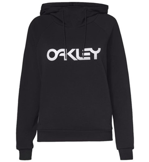 WOMENS 2.0 FLEECE HOODY BLACK/WHITE