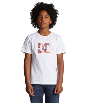 DC STAR FILL SS BOY WHITE/WARM ICE