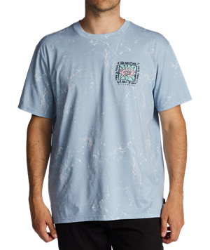 Boxed in Tees Washed Blue