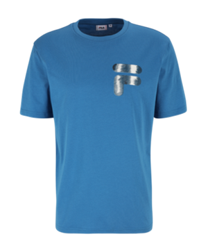 Bobitz Regular Graphic Tee Vallarta Blue