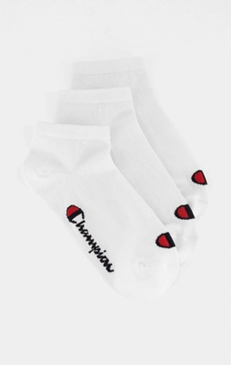 3 pk Sneaker Socks White