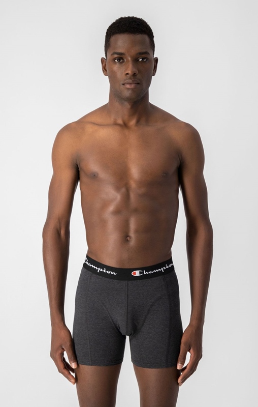 2 pk Boxer Black/Grey