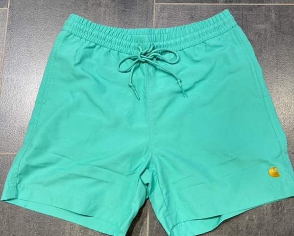 CHASE SWIM TUNKS AQUA GREEN/GOLD