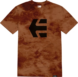 Icon Wash Tee Black/Orange