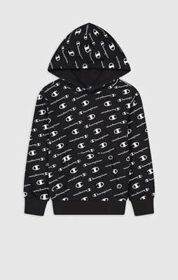 Hooded Sweatshirt Black/Allover