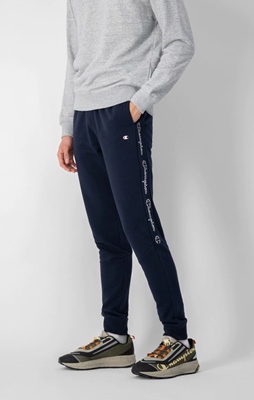 Rib Cuff Pants Navy