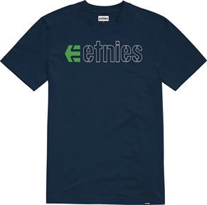 Ecorp Tee Navy/White