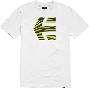 Icon Print Tee White/Green