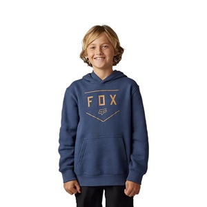 YTH SHIELD PO FLEECE DEEP COBALT