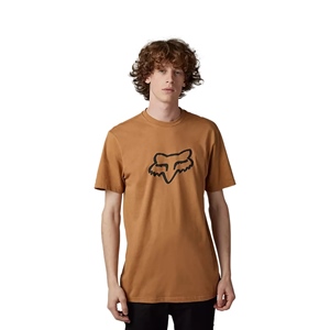 LEGACY FOX HEAD SS TEE MEDIUM BROWN