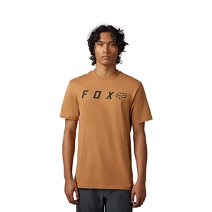 ABSOLUTE SS PREM TEE MEDIUM BROWN