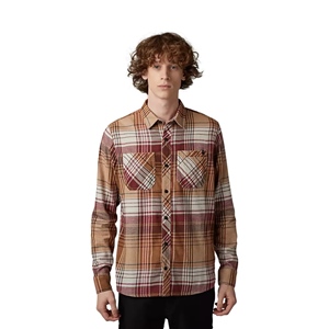 TURNOUTS UTILITY FLANNEL MEDIUM BROWN