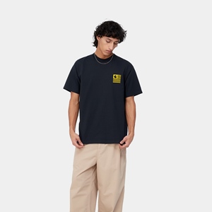 COAST STATE T-SHIRT DARK NAVY