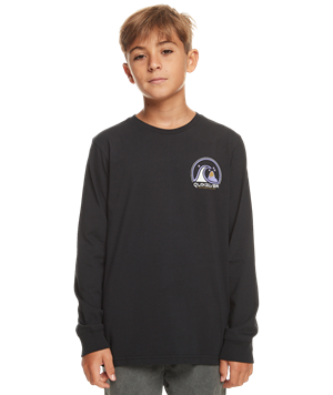 Clean Circle LS Youth Black