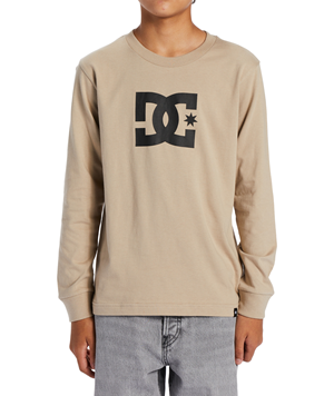 DC Star LS Boy Plaza Taupe